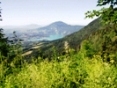 A 2 km du gte, vue plongeante sur le Lac d'aiguebelette