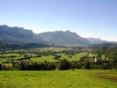 Vue plein sud sur les massifs de Chartreuse et du Vercor